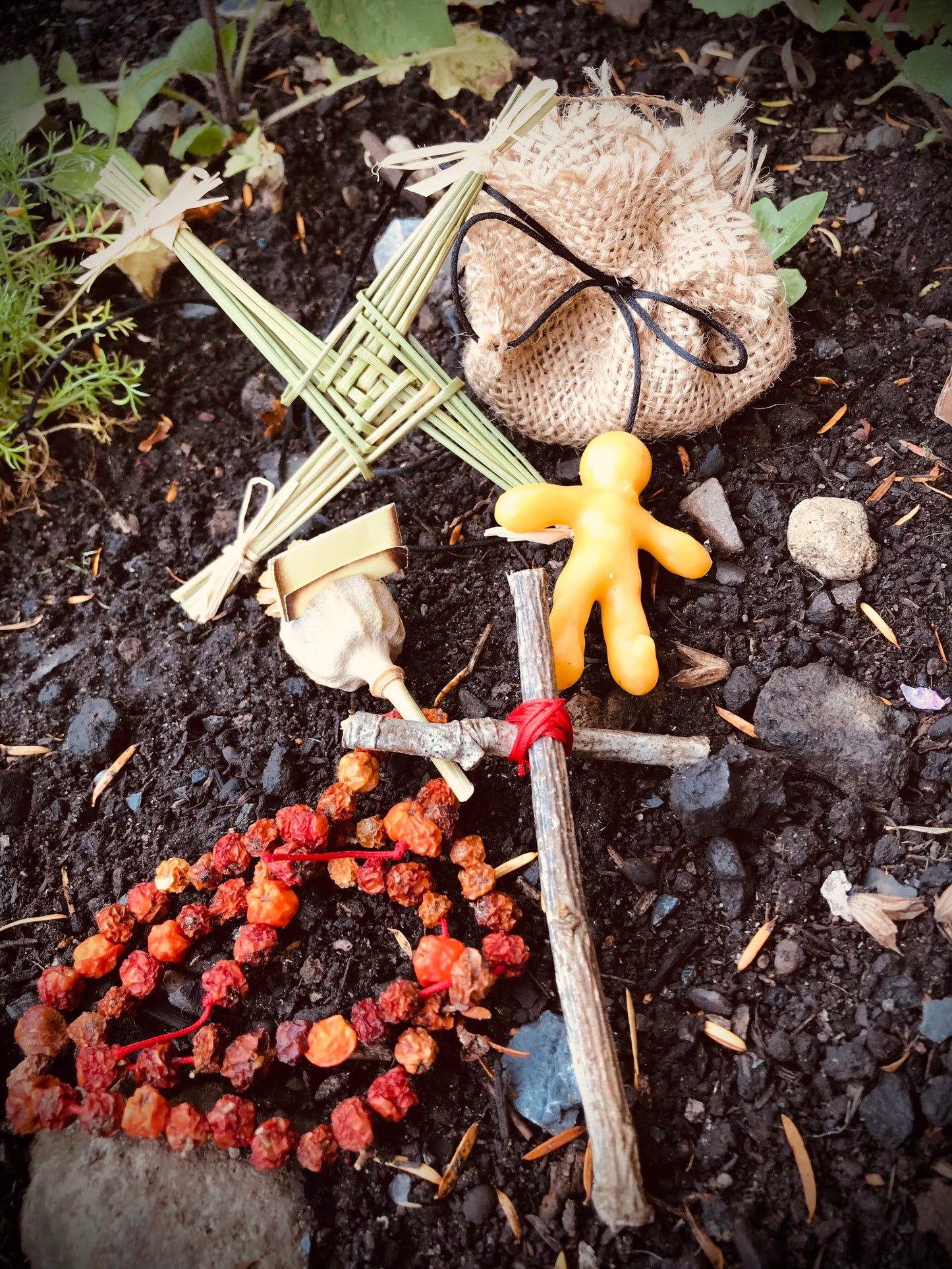 17th century witchcraft and superstition kit.