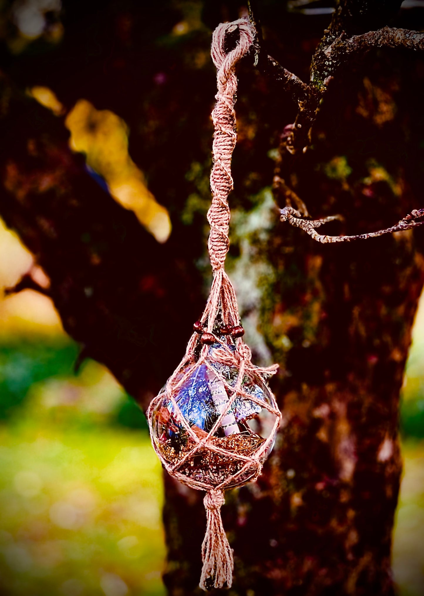 Glass Witch Ball for Home Protection